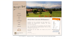 Desktop Screenshot of berger-hof-chiemsee.de