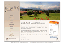 Tablet Screenshot of berger-hof-chiemsee.de